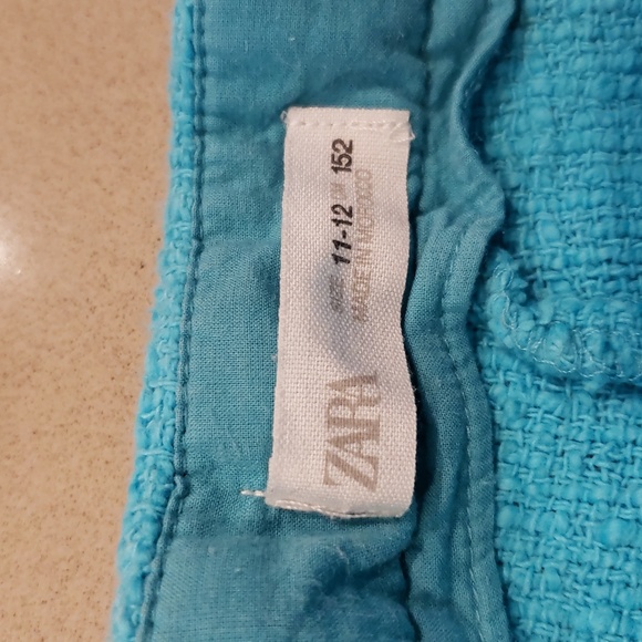 Zara Girls Dress, Zara Tweed Shorts, Mega Line, Pink Shorts, Mayoral Size 11-12 - Picture 10 of 16